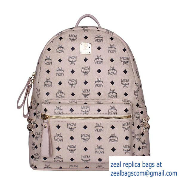 High Quality Replica MCM Medium Stark Backpack MC2446 Beige - Click Image to Close